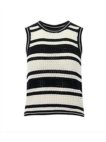 LINE Scottie Tank in Dune Stripe (view 1)