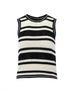 LINE Black Scottie Tank in Dune Stripe Size XS - photo 1