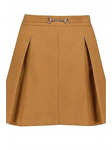 Bishop + Young Blake Mini Skirt in Caramel (view 1)