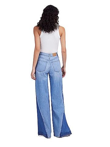 Madewell Wide-Sweep Jeans Jeans (view 2)
