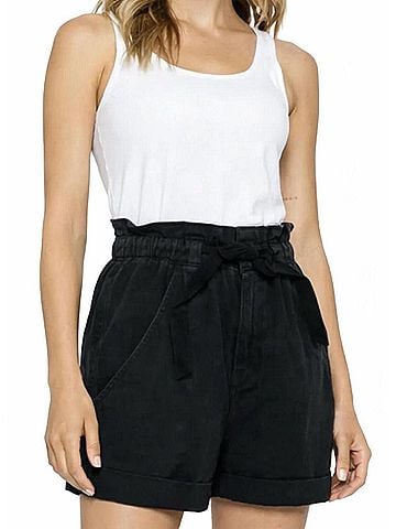 Isabel Marant Nirma Shorts in Black (view 2)
