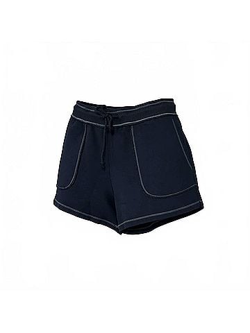 Project Social T Women's Contrast Stitch Short in Black (view 1)