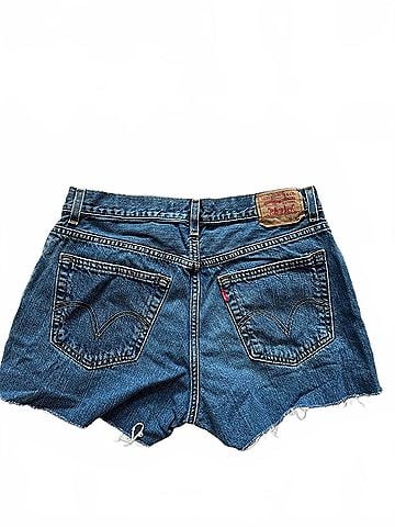 Levi's Women's 569 Denim Shorts in Medium Wash (view 1)