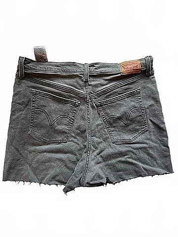 Levi's Women's Vintage Plus Denim Shorts in Grey (view 1)