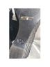 Toscanella Solid Black Gold Sandals Size 8 1/2 - photo 6