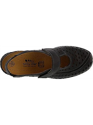 Spring Step Women's Fogo Mary Jane Flat in Black (view 2)