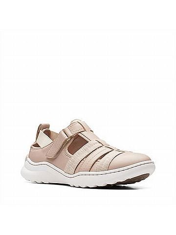Clarks Women's Teagan Step Sandals in Sand Leather (view 1)