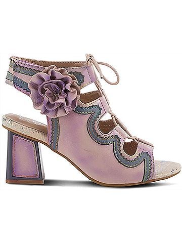 Spring Step Women's Supercute Ghillie Sandal in Lilac Multi (view 1)