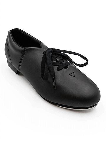 Capezio Kid's Fluid Tap Shoe in Black (view 1)