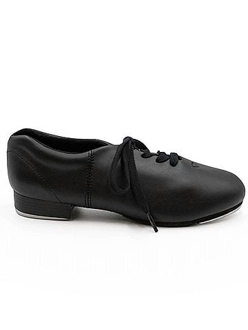 Capezio Kid's Fluid Tap Shoe in Black (view 2)