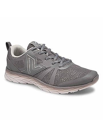 Vionic Women's Miles Active Sneaker in Gray Mesh (view 1)
