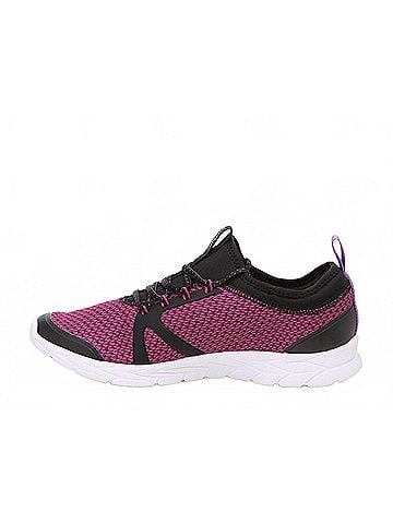 Vionic Women's Brisk Alma Sneakers in Black/Pink (view 2)