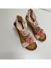 Patrizia by Spring Step Pink Gray Wedges Size EU 39 - photo 5