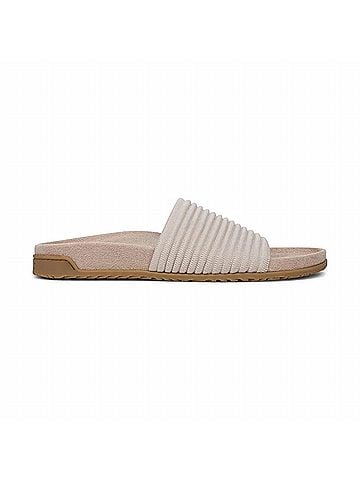 Vionic Women's Evie Knit Sandal in Cream (view 1)