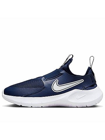 Nike Kid's Flex Runner 3 Sneakers 6 Mo in 403 - Midnight Navy/White (view 2)