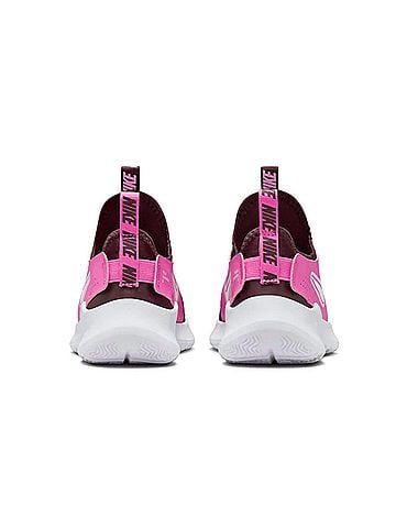 Nike Kid's Flex Runner 3 Sneakers in 603 - Burgundy Crush/White-Playful Pink (view 2)