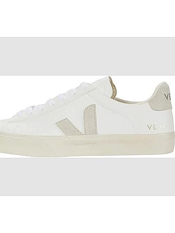 VEJA Women's Campo Leather Sneakers in Extra-White (view 2)