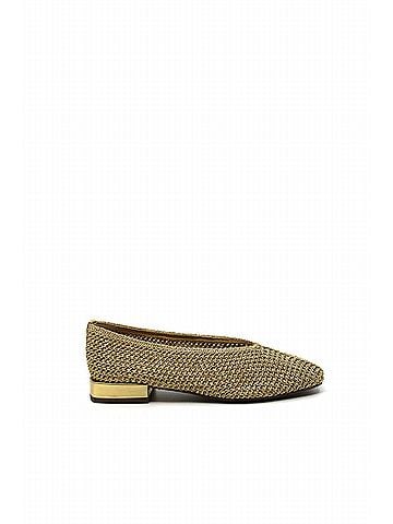 Sam Edelman Women's Kasey Knit Sandals in Amber Gold (view 1)