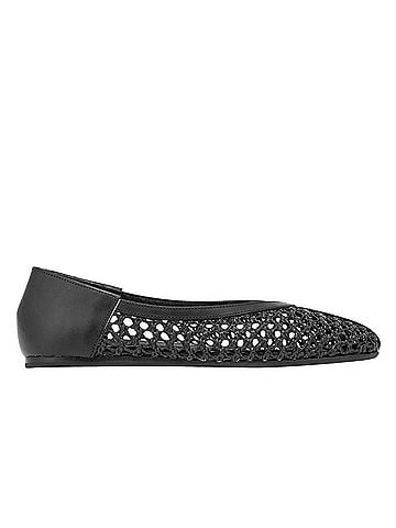 Ancient Greek Sandals Women's Aeropi Flat in Black (view 1)