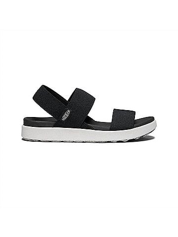 Keen Women's Elle Back Strap Sandal in Black (view 1)