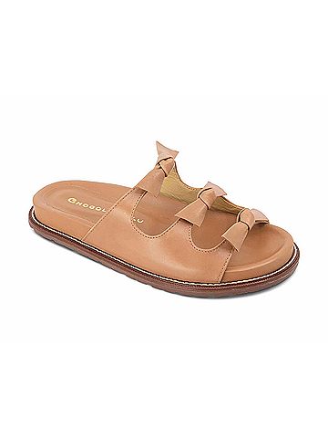 Chocolat Blu Women's Zoya Flats in Camel Brown (view 1)
