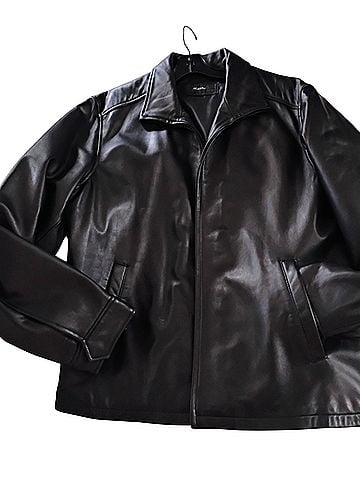 Alfani Leather Jacket (view 1)