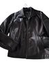 Alfani Black Leather Jacket Size L - photo 1