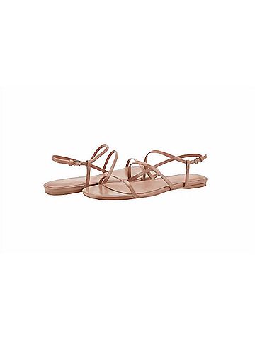 Marc Fisher Women's Elysha Strappy Flat Sandals in Medium Natural (view 2)