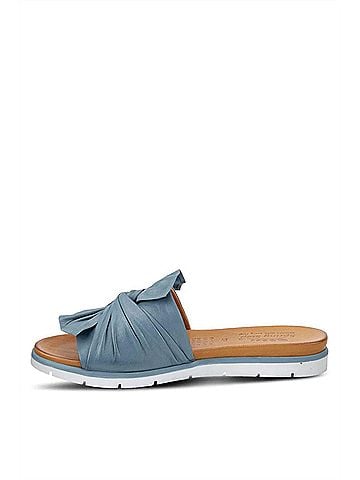 Spring Step Women's Lavona Slide Sandal in Blue (view 2)