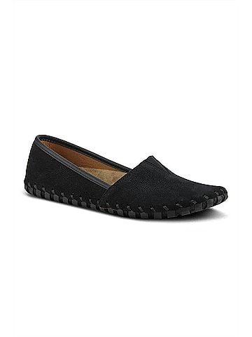 Spring Step Women's Kathaleta Flat in Black (view 1)