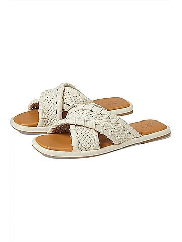 Spring Step Women's Montauk Slide in Ivory (view 2)