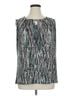 Kasper Silver Kasper Sleeveless Blouse Size XL - photo 1