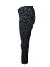 Prada 100% Wool Multi Color Prada, black graphic printed pantalon Size 4 - photo 2
