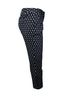 Prada 100% Wool Multi Color Prada, black graphic printed pantalon Size 4 - photo 4