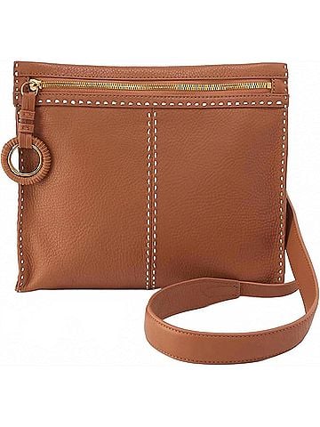 Hobo The Original Austin Medium Crossbody Bag in Warm Honey (view 1)