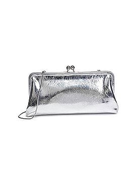 Urban Expressions Isabella Crossbody Clutch Bag in Silver (view 2)