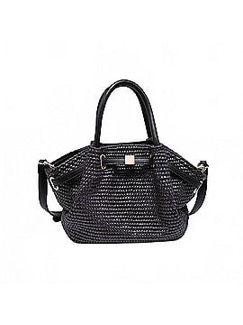 Urban Expressions Selena Straw Crossbody Bag in Chocolate (view 1)
