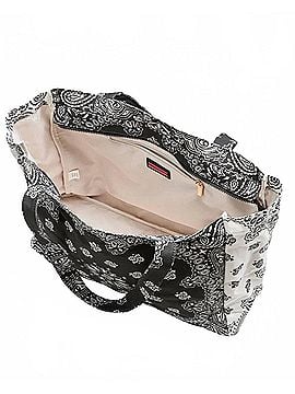 Haute Shore Women's Bailey Bandana Tote in Black/White (view 2)