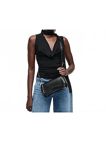 Urban Expressions Max Shoulder Bag in Black (view 2)