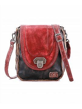 BED|STU Rhyme Crossbody Bag in Black Cherry Lacquer Hand Wash (view 1)