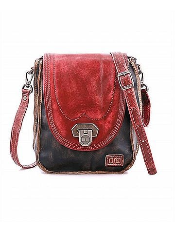 BED|STU Rhyme Crossbody Bag in Black Cherry Lacquer Hand Wash (view 1)