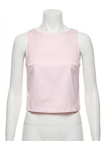 French Connection Carey Bow Top in Pink (view 1)