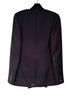 Victoria Beckham 100% Wool Solid Blue Blazer Size 0 - photo 2