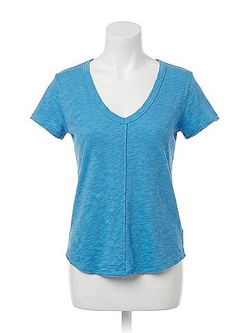 Bobi Center Seam Tee in Caribbean (view 1)
