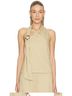 Line & Dot Brown Lelio Top in Tan Size M - photo 2