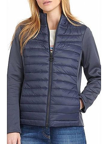 Barbour Saltwater Sweatshirt in Navy (view 2)