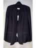 Victoria Beckham 100% Wool Solid Blue Blazer Size 0 - photo 9