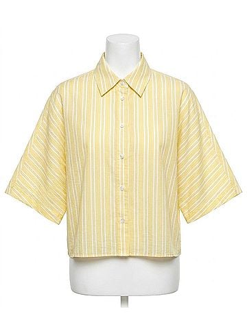 AGOLDE Merrin Shirt in Wirrel Stripe (view 1)