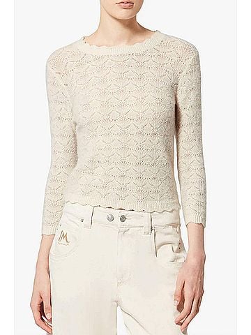 Isabel Marant Leonette Sweater in White (view 2)