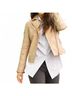 Mauritius Solid Brown Leather Pasja Jacket in Toffee Size M - photo 2